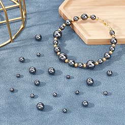 316Pcs Non-magnetic Synthetic Hematite Beads Strands&nbsp;G-PH0019-31