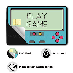 Rectangle PVC Plastic Waterproof Card Stickers&nbsp;DIY-WH0432-086