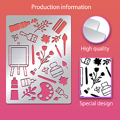 Stainless Steel Cutting Dies Stencils&nbsp;DIY-WH0289-037