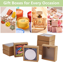 Foldable Square Paper Storage Gift Boxes&nbsp;CON-WH0110-42B-03