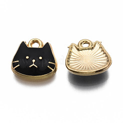 Alloy Enamel Charms&nbsp;X-ENAM-T011-95B-NR