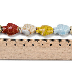 Handmade Porcelain Beads Strands&nbsp;PORC-P030-01A-13