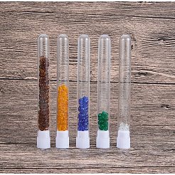 Clear Tube Plastic Bead Containers&nbsp;CON-PH0011-07