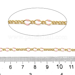 Brass Enamel Figaro Chains&nbsp;CHC-L053-09G-07