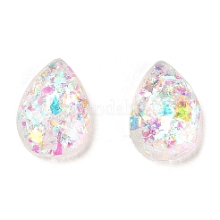 Resin Imitation Opal Cabochons&nbsp;RESI-H148-07