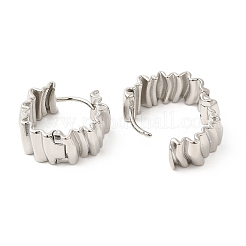 Rack Plating Brass Hoop Earrings for Women&nbsp;EJEW-Q770-20P