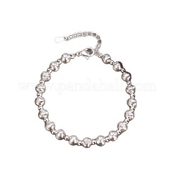 Brass Round Beaded Bracelets for Women&nbsp;WG861DA-01