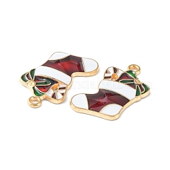 Christmas Alloy Enamel Pendants&nbsp;ENAM-D047-09LG-04