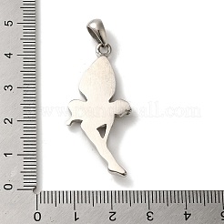 Non-Tarnish 316L Surgical Stainless Steel Pendants&nbsp;STAS-H194-03P-02