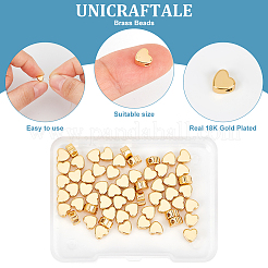 60Pcs Brass Beads&nbsp;KK-UN0002-33
