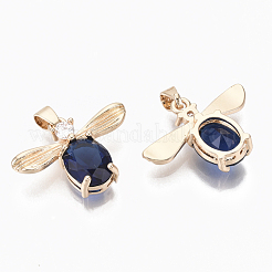 Glass Pendants&nbsp;GLAA-T021-06A