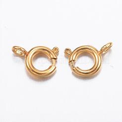 Ion Plating(IP) 304 Stainless Steel Spring Ring Clasps&nbsp;STAS-P163-16G