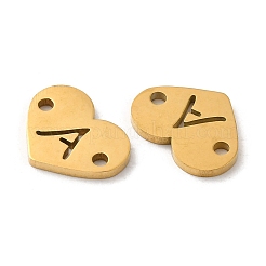 26Pcs Ion Plating(IP) 304 Stainless Steel Connector Charms&nbsp;STAS-C081-04G