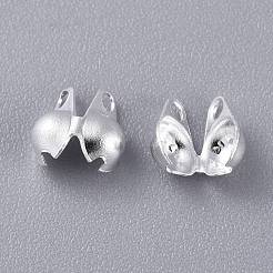 304ステンレススチールボールチープ  カロット終了  クラムシェルノットカバー  銀色のメッキ  6x6x3mm  穴：1mm  3mmボールチェーンに適合&nbsp;STAS-K210-18B-S