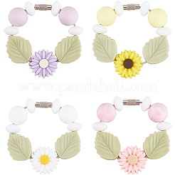 4Pcs Silicone Cup Charms&nbsp;HJEW-SC00119