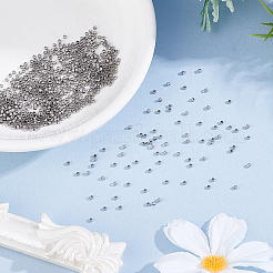 800Pcs 304 Stainless Steel Spacer Beads&nbsp;STAS-BBC0009-76A