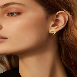 2Pcs Stainless Steel Cuff Earrings&nbsp;EJEW-LP0009-21G