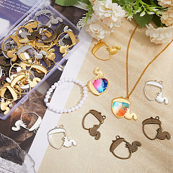 48PCS 3Colors Alloy Pendants&nbsp;FIND-CA0008-69