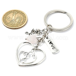 Natural Rose Quartz Keychain&nbsp;KEYC-JKC01081-01