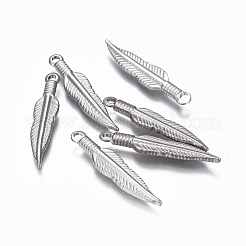 Tarnish Resistant 304 Stainless Steel Pendants&nbsp;STAS-F187-29AS