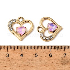 UV Plating Alloy Glass Pendants&nbsp;FIND-K032-11G
