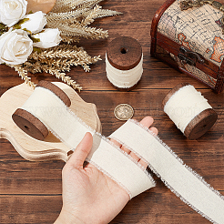 5 Yards Cotton Frayed Fringe Ribbon&nbsp;LS-OCOR-WH0081-37