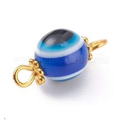 Evil Eye Resin Beads Link Connector&nbsp;PALLOY-JF00650