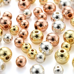 330Pcs 6 Style 3 Colors Electroplate Non-magnetic Synthetic Hematite Beads Strands&nbsp;G-FS0001-07