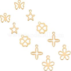 304 Stainless Steel Charms&nbsp;STAS-UN0016-22G