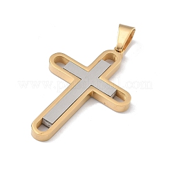 304 Stainless Steel Pendants&nbsp;STAS-C170-03GP