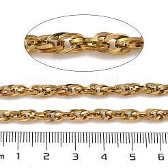 Ion Plating(IP) 304 Stainless Steel Rope Chains&nbsp;CHS-H025-16G-03