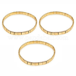 Vintage Bohemian Glass Tila Beaded Stretch Tile Bracelet Sets&nbsp;LR1925-1