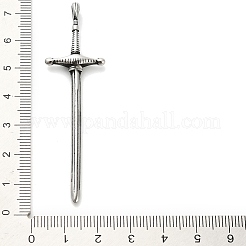 316 Surgical Stainless Big Steel Pendants&nbsp;STAS-A123-06AS