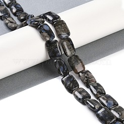 Natural Glaucophane Beads Strands&nbsp;G-C141-C01-03