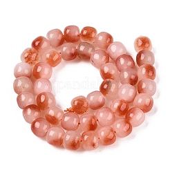 Dyed Natural White Jade Beads Strands&nbsp;G-T138-D11