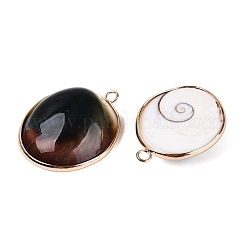 Natural Sea Shell Pendants&nbsp;SHEL-Q029-26KCG