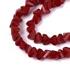 Opaque Glass Beads Strands&nbsp;LS-GLAA-N019-4mm-15