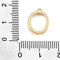 Brass Pendant Cabochon Settings&nbsp;KK-CBA968C-03G-04
