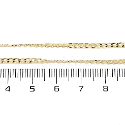 Brass Curb Chains Necklaces for Women&nbsp;NJEW-D302-39G