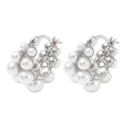 Brass Hoop Earrings for Women&nbsp;EJEW-A168-23P