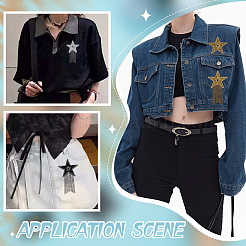 8 Styles Sparkling Rhinestone Iron on Patches&nbsp;DIY-FG0006-26