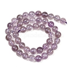 Natural Amethyst Beads Strands&nbsp;G-L663-A01-8mm