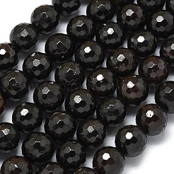 天然石ガーネットビーズ連売り  ファセット（128ファセット）  ラウンド  10~10.5mm  穴：1~1.4mm  約35~38個/連  14.29~15.28''（36.3~38.8センチメートル）&nbsp;G-B165-A03-10mm