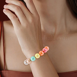 80Pcs Opaque Acrylic Beads&nbsp;TACR-SP0001-27