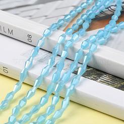 Opaque Glass Beads Strands&nbsp;GLAA-P001-04A-03