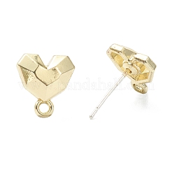 Spray Painted Alloy Stud Earrings Findings&nbsp;LS-FIND-I015-E02