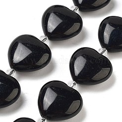 Natural Obsidian Beads Strands&nbsp;G-C150-A30-01