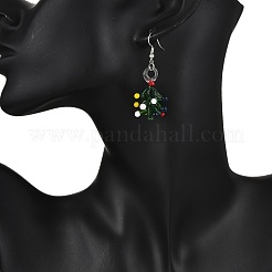 Handmade Lampwork Dangle Earrings&nbsp;EJEW-TA00664
