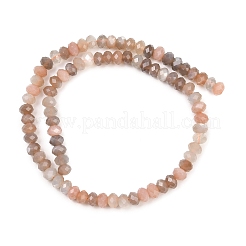 Natural Multi-Moonstone Beads Strands&nbsp;G-C259-A44-5x8mm