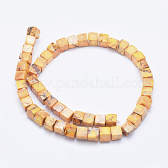 Natural Imperial Jasper Beads Strands&nbsp;G-A175A-4mm-01